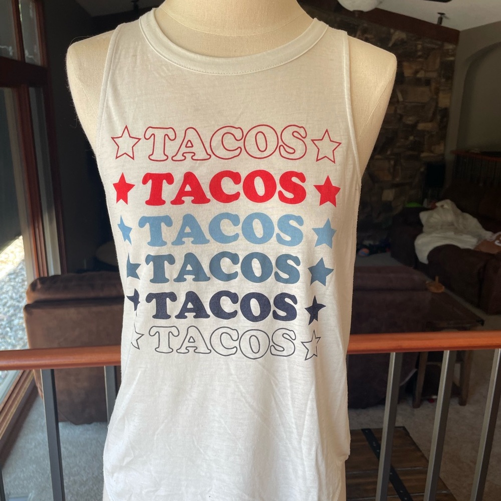 Size small Chaser “Tacos” tank